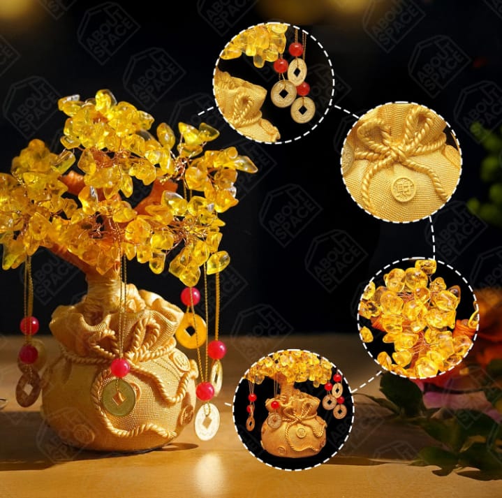 Feng Shui Citrine Tree